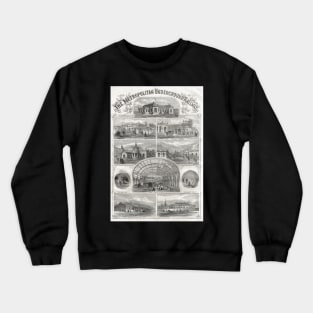 Metropolitan Underground Stations 1862 Crewneck Sweatshirt